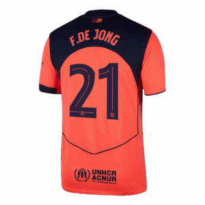Barcelona F.DE JONG #21 Third Away Sleeveless Jersey 2025/26