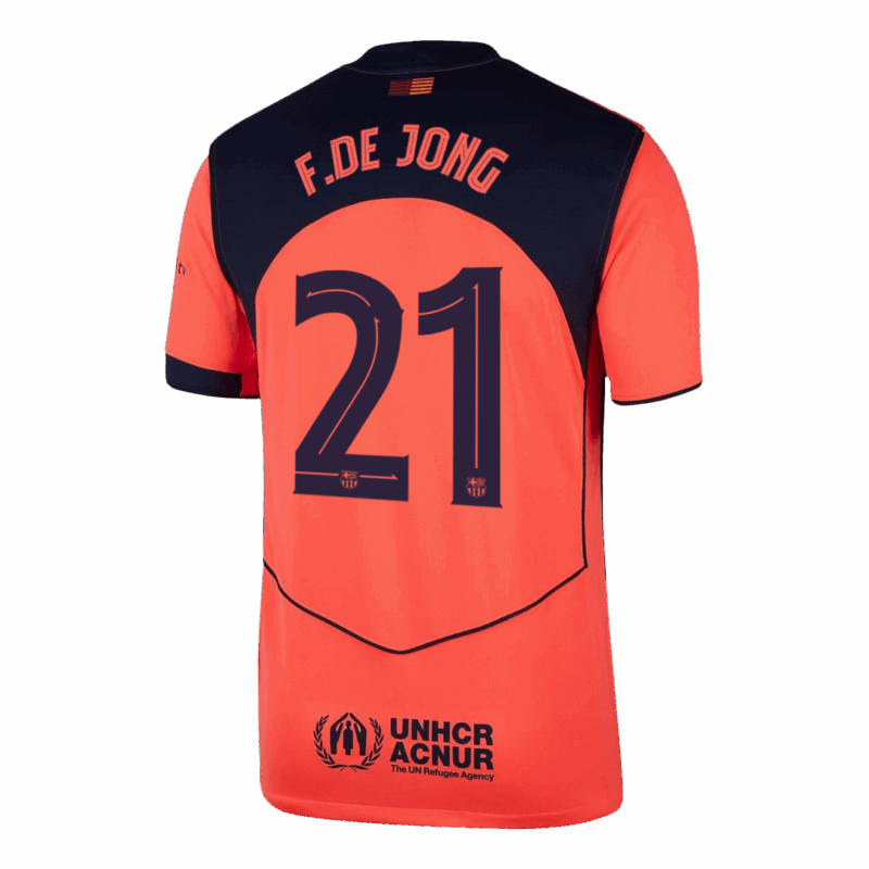 Barcelona F.DE JONG #21 Third Away Sleeveless Jersey 2025/26