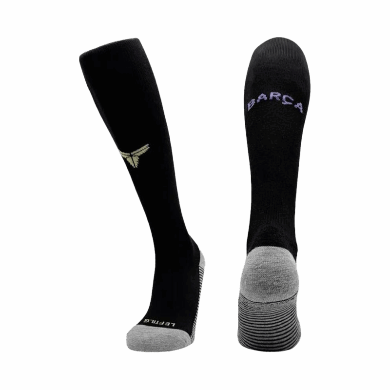 Barcelona Away Soccer Socks 2025/26 Kids