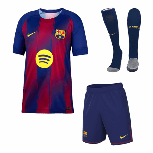 Barcelona Home Jerseys Full Kit 2025/26