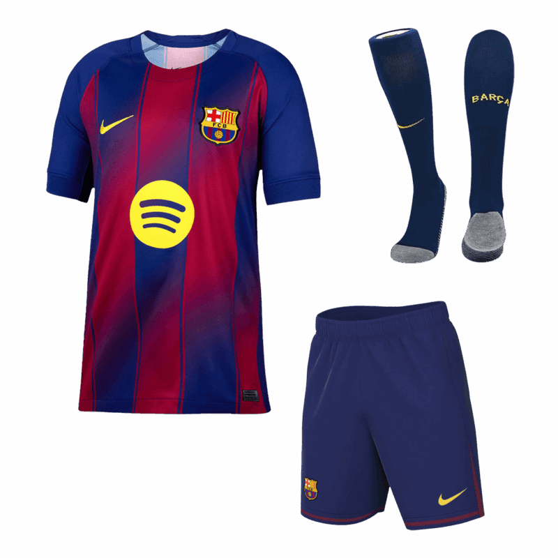 Barcelona Home Jerseys Full Kit 2025/26