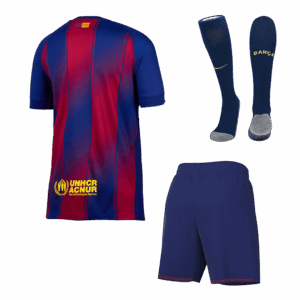 Barcelona Home Jerseys Full Kit 2025/26