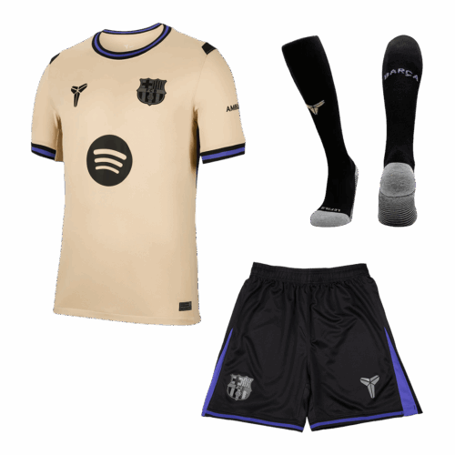 Barcelona Away Jerseys Full Kit 2025/26