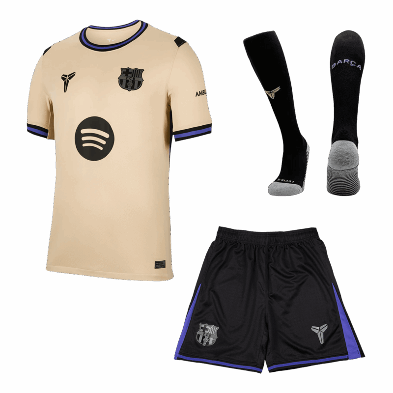 Barcelona Away Jerseys Full Kit 2025/26