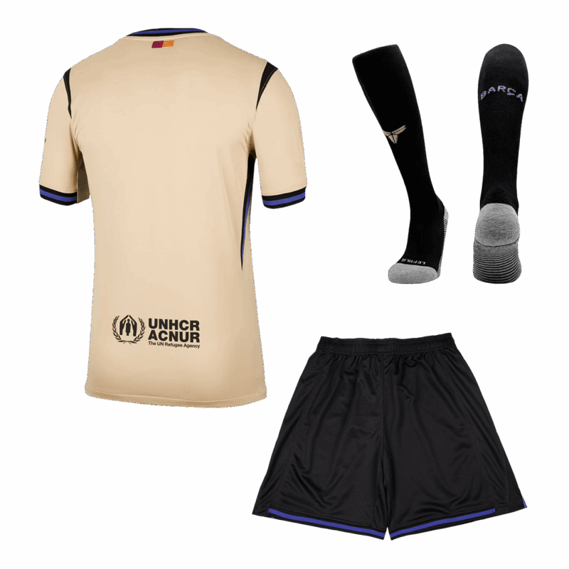 Barcelona Away Jerseys Full Kit 2025/26
