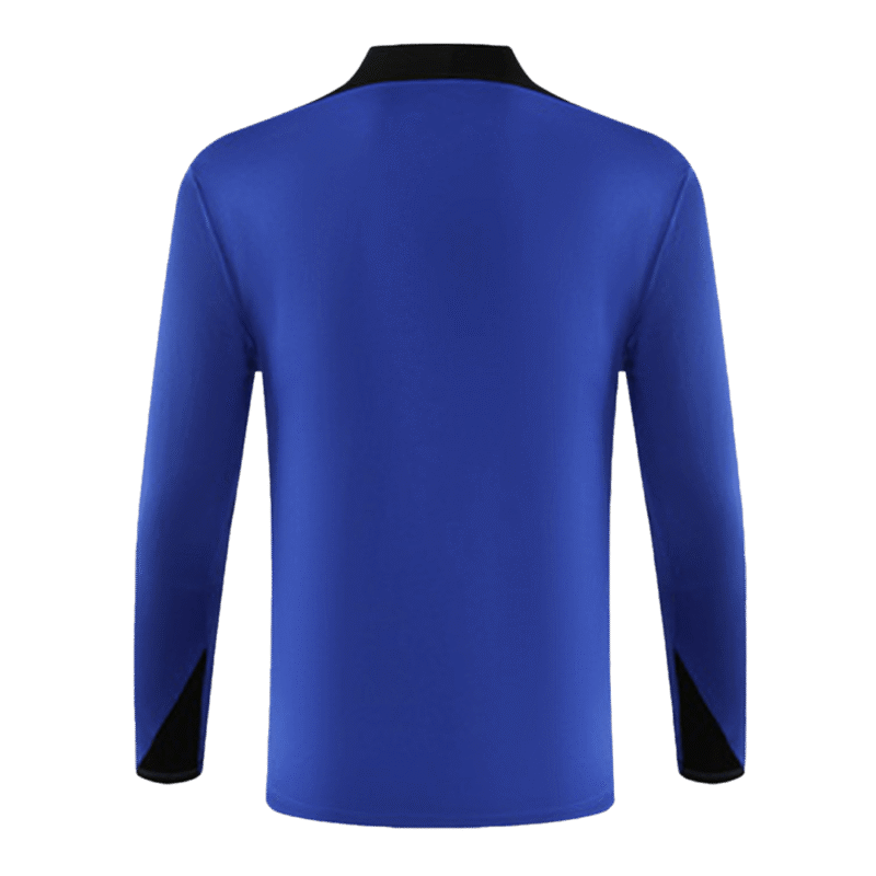 Barcelona 1/4 Zip Tracksuit 2024/25 Blue