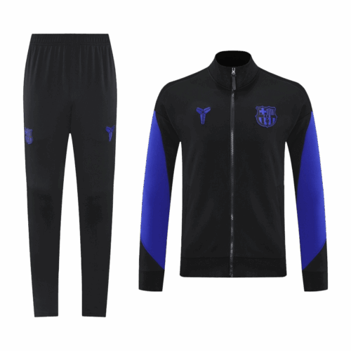 Barcelona Home Jacket Tracksuit 2025/26 Black&Purple