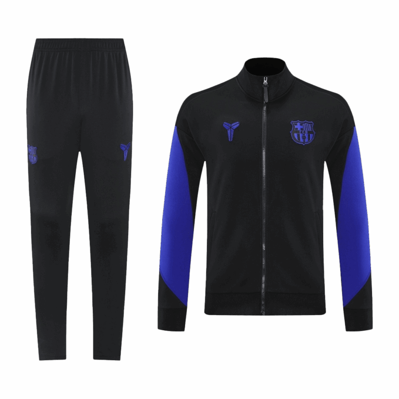 Barcelona Home Jacket Tracksuit 2025/26 Black&Purple
