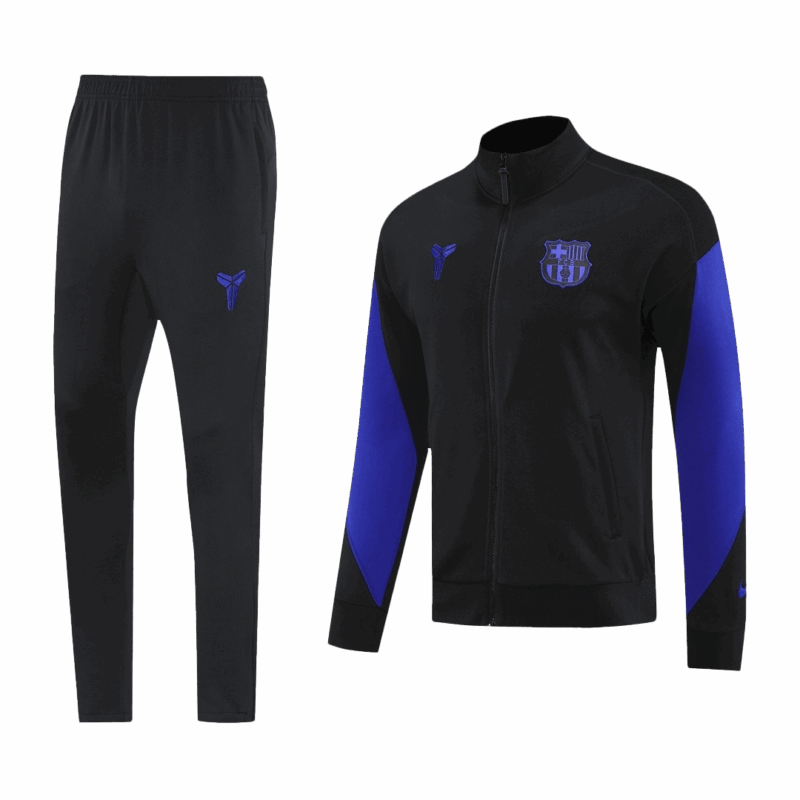 Barcelona Home Jacket Tracksuit 2025/26 Black&Purple