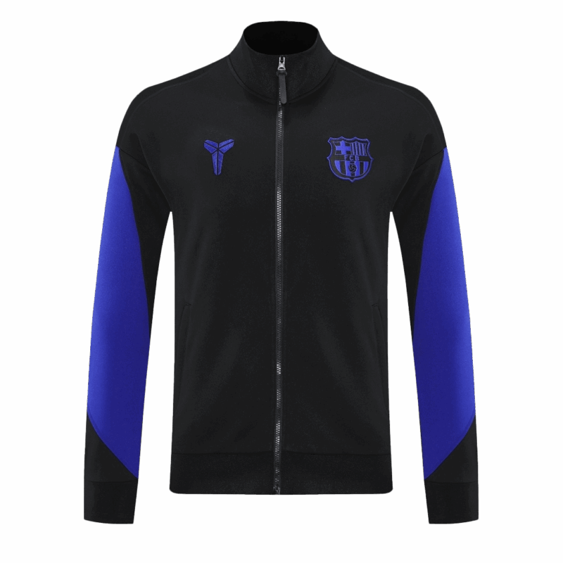 Barcelona Home Jacket Tracksuit 2025/26 Black&Purple