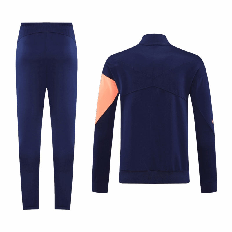 Barcelona Jacket Tracksuit 2025/26 Navy&Orange
