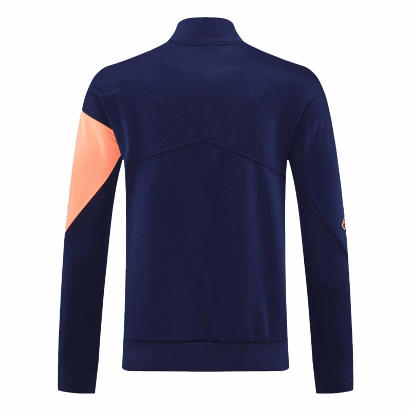 Barcelona Jacket Tracksuit 2025/26 Navy&Orange