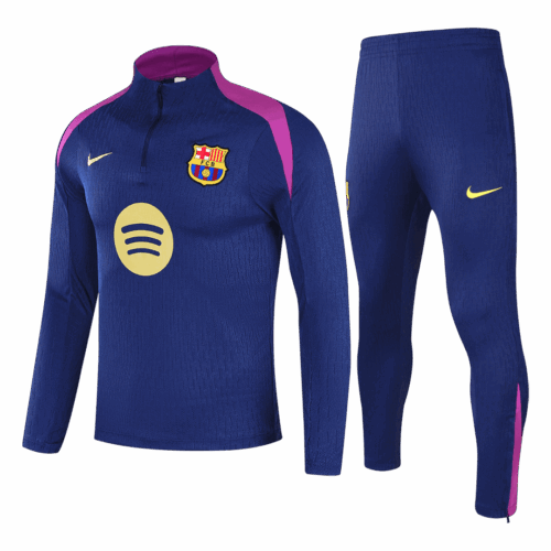 Barcelona Sweatshirt Kit 2025/26 - Navy (Top+Pants)