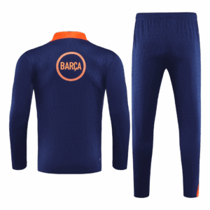 Barcelona Sweatshirt Kit 2025/26 - Black&Orange (Top+Pants)
