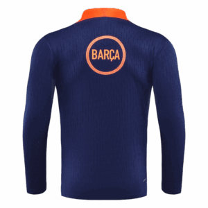 Barcelona Sweatshirt Kit 2025/26 - Black&Orange (Top+Pants)
