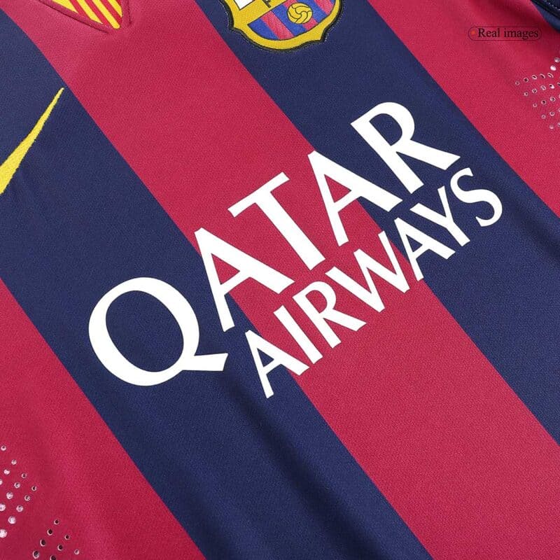Vintage Soccer Jersey Barcelona Home 2014/15