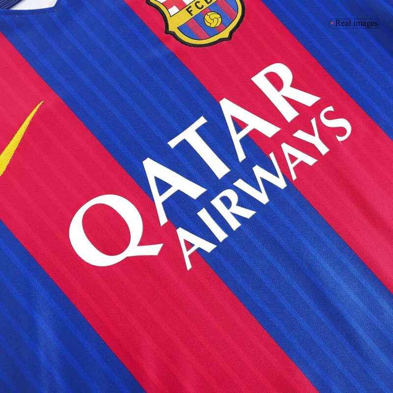 Vintage Soccer Jersey Barcelona Home 2016/17