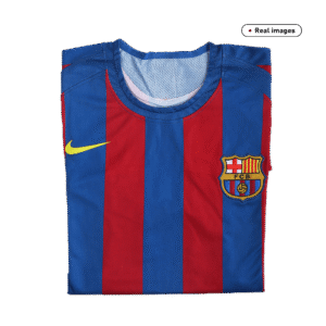 Vintage Soccer Jersey MESSI #30 Barcelona Home 2005/06 - UCL Final