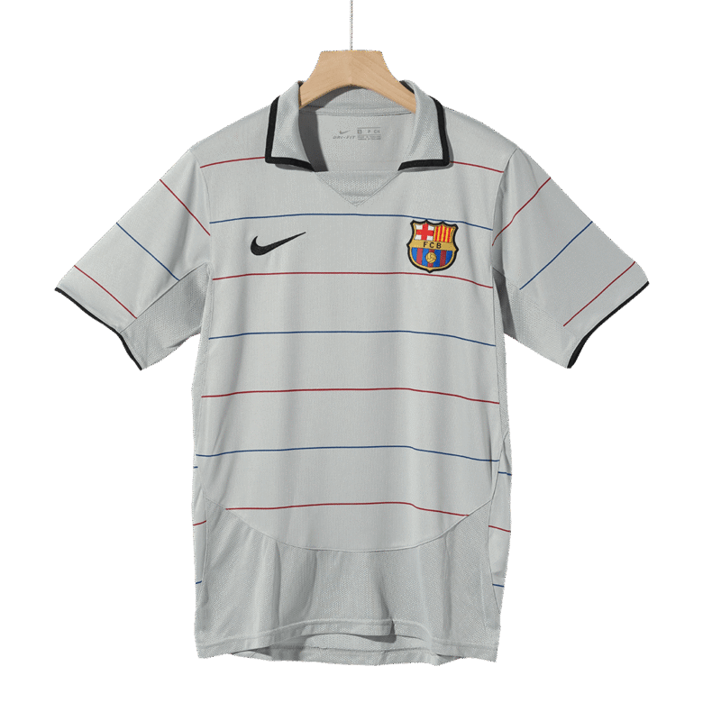 Vintage Soccer Jersey Barcelona Away 2003/04