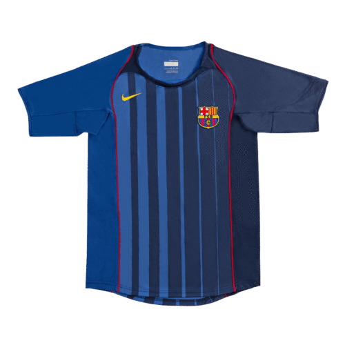 Vintage Soccer Jersey Barcelona Away 2004/05