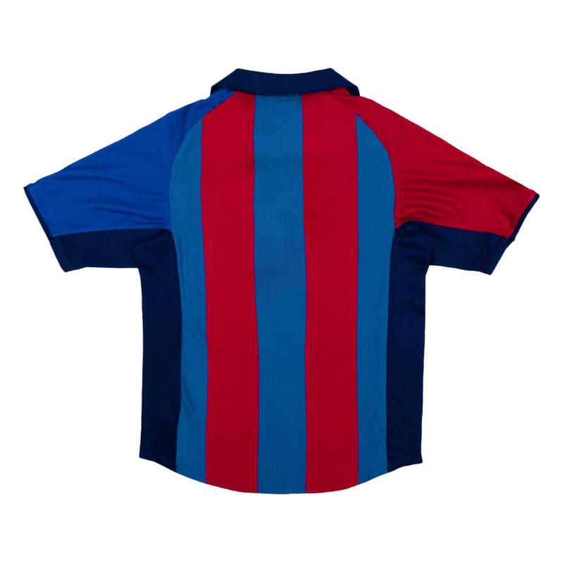 Vintage Soccer Jersey Barcelona Home 2001/02