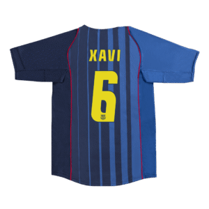 Vintage Soccer Jersey XAVI #6 Barcelona Away 2004/05