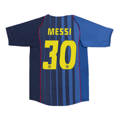 Vintage Soccer Jersey MESSI #30 Barcelona Away 2004/05