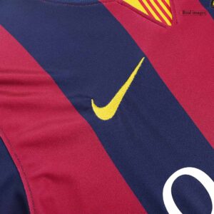 Vintage Soccer Jersey SUÁREZ #9 Barcelona Home 2014/15