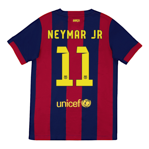 Vintage Soccer Jersey NEYMAR JR #11 Barcelona Home 2014/15