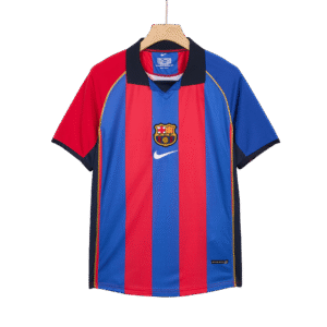 Vintage Soccer Jersey RIVALDO #10 Barcelona Home 2001/02