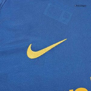 Vintage Soccer Jersey A.INIESTA #8 Barcelona Home Long Sleeve 2008/09 - UCL Final