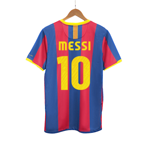 Vintage Soccer Jersey MESSI #10 Barcelona Home 2010/11