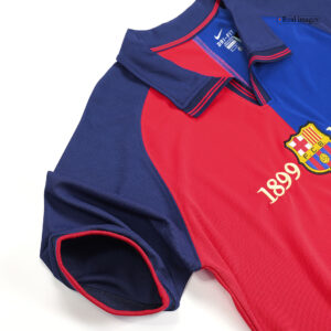 Vintage Soccer Jersey GUARDIOLA #4 Barcelona Home 1999/00 - 100th Anniversary