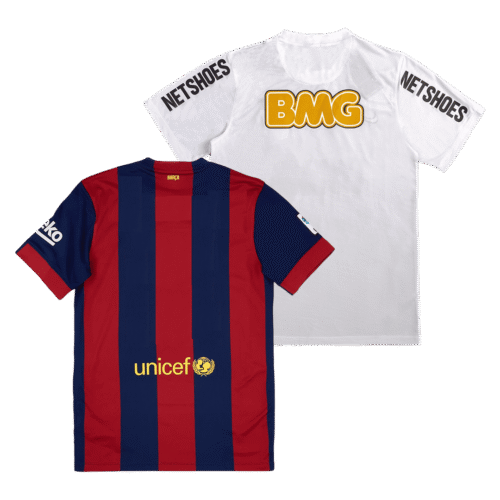 Vintage Jersey Barcelona Home 2014/15 & Vintage Jersey Santos FC Home 2012