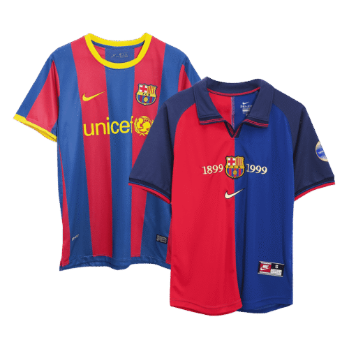 Vintage Jersey Barcelona Home 2010/11 & Vintage Jersey Barcelona Home 1999/00
