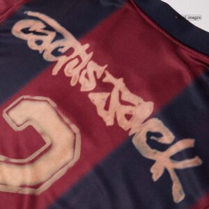 Vintage Soccer Jersey Barcelona X CJ Home 2000/01