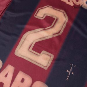 Vintage Soccer Jersey Barcelona X CJ Home 2000/01