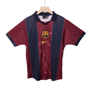 Vintage Soccer Jersey Barcelona X CJ Home 2000/01