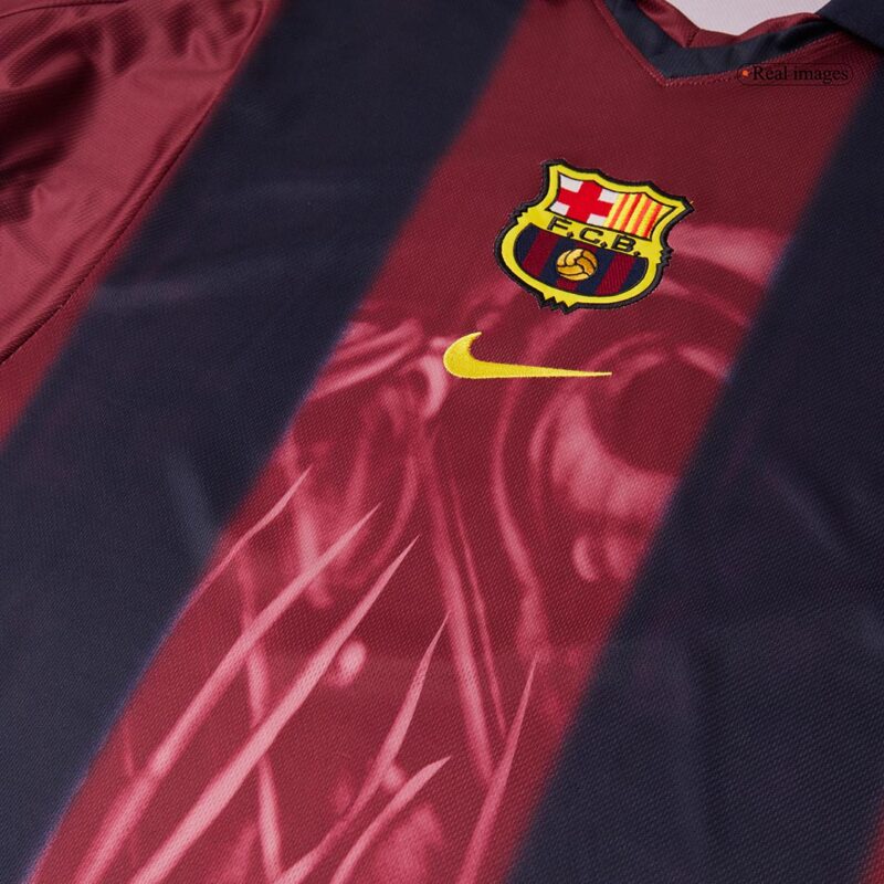 Vintage Soccer Jersey Barcelona X CJ Home 2000/01