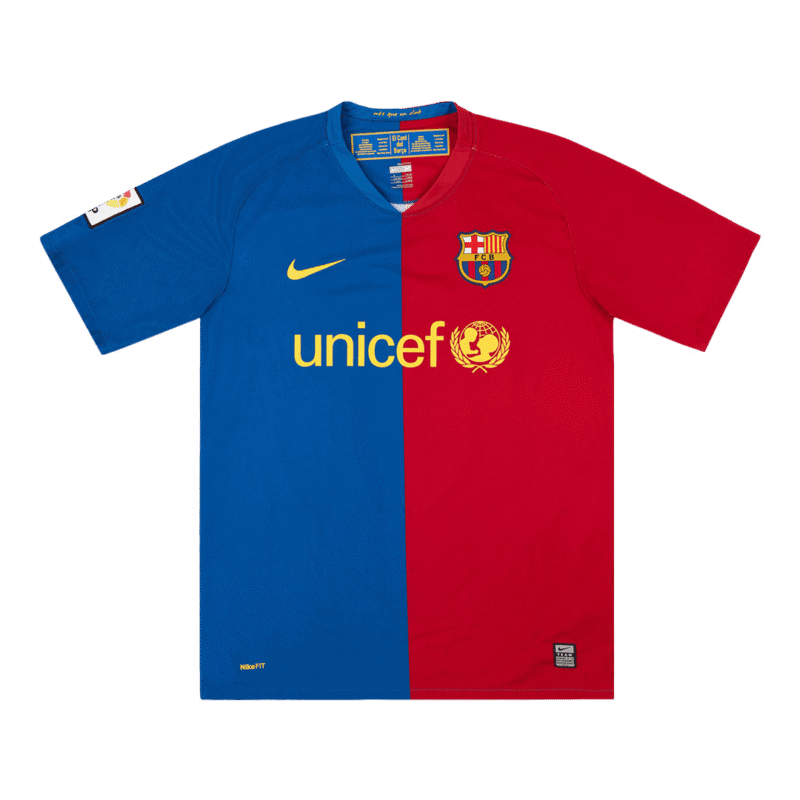 Vintage Soccer Jersey Barcelona Home 2008/09