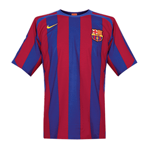 Vintage Soccer Jersey Barcelona Home 2005/06 - UCL Final