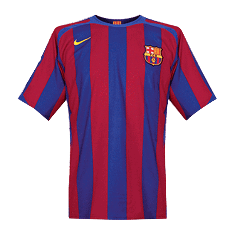 Vintage Soccer Jersey Barcelona Home 2005/06 - UCL Final