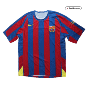 Vintage Soccer Jersey Barcelona Home 2005/06 - UCL Final