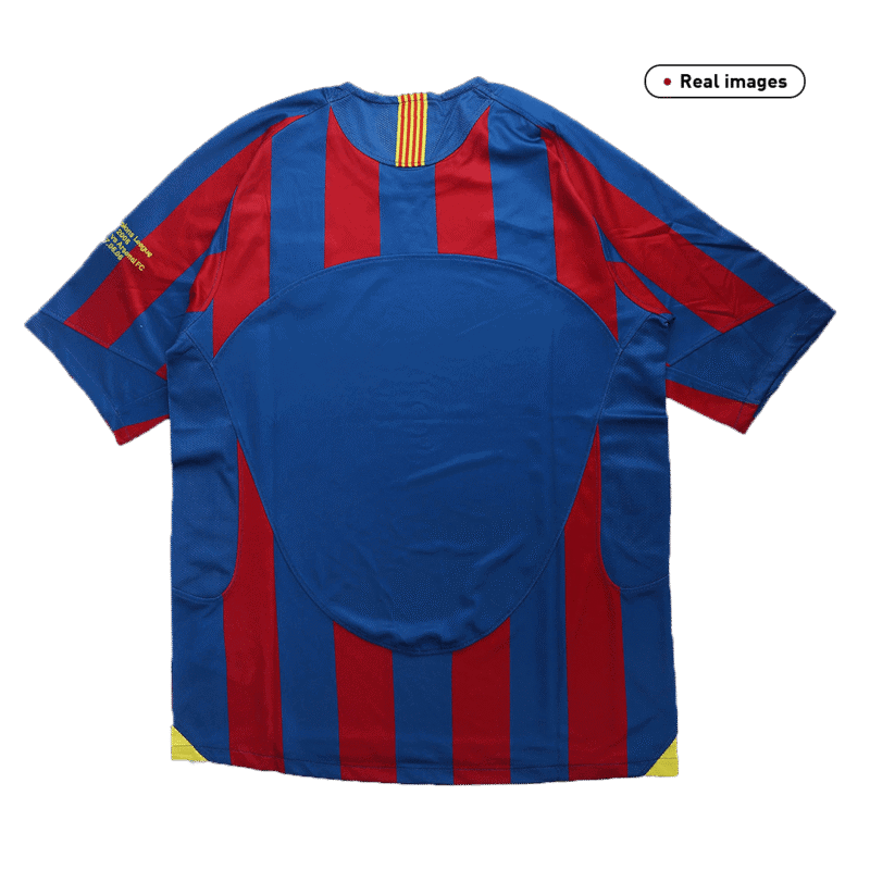 Vintage Soccer Jersey Barcelona Home 2005/06 - UCL Final