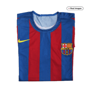 Vintage Soccer Jersey Barcelona Home 2005/06 - UCL Final