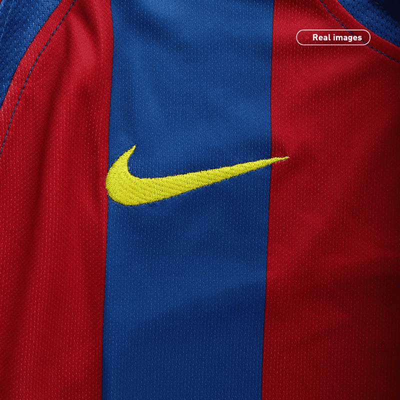 Vintage Soccer Jersey Barcelona Home 2005/06 - UCL Final