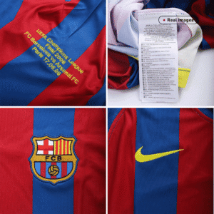 Vintage Soccer Jersey Barcelona Home 2005/06 - UCL Final