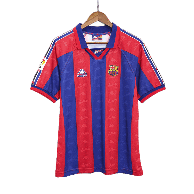 Vintage Soccer Jersey Barcelona Home 1996/97