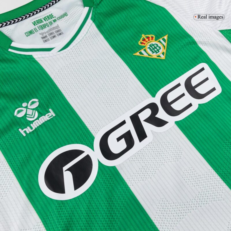Real Betis Long Sleeve Home Soccer Jersey 2025/26