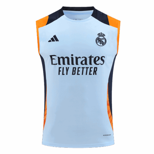 Real Madrid Pre-Match Sleeveless Vest 2024/25